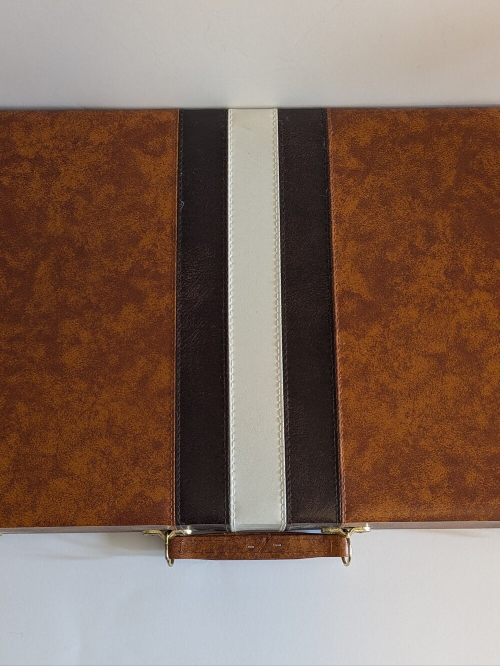 Backgammon Board Game Carry Case Felt Interior